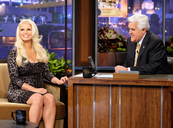 Jessica Simpson, Jay Leno, Tonight Show with Jay Leno Jessica Simpson, Jay Leno, Tonight Show with Jay Leno